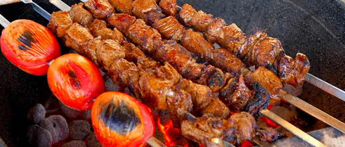 Lamb Shashlik Kebab 