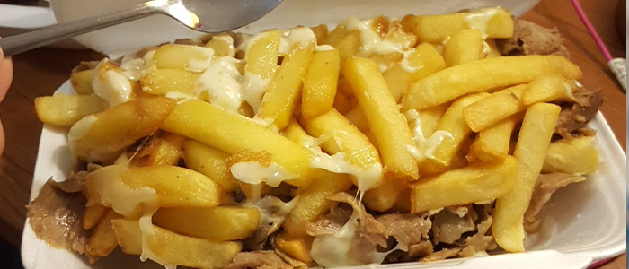 Mixed Doner Meat & Chips 