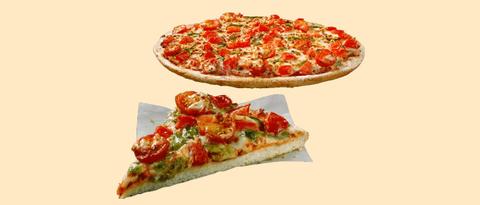 Cheese & Tomato Pizza  10" 