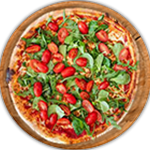 Salami Garden Pizza  10" 