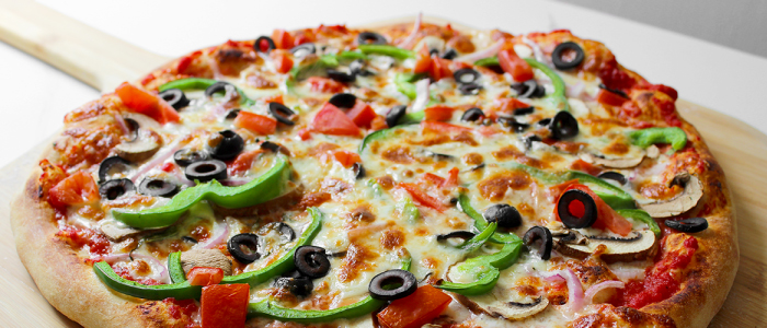 Spicy Vegetarian Pizza  10" 